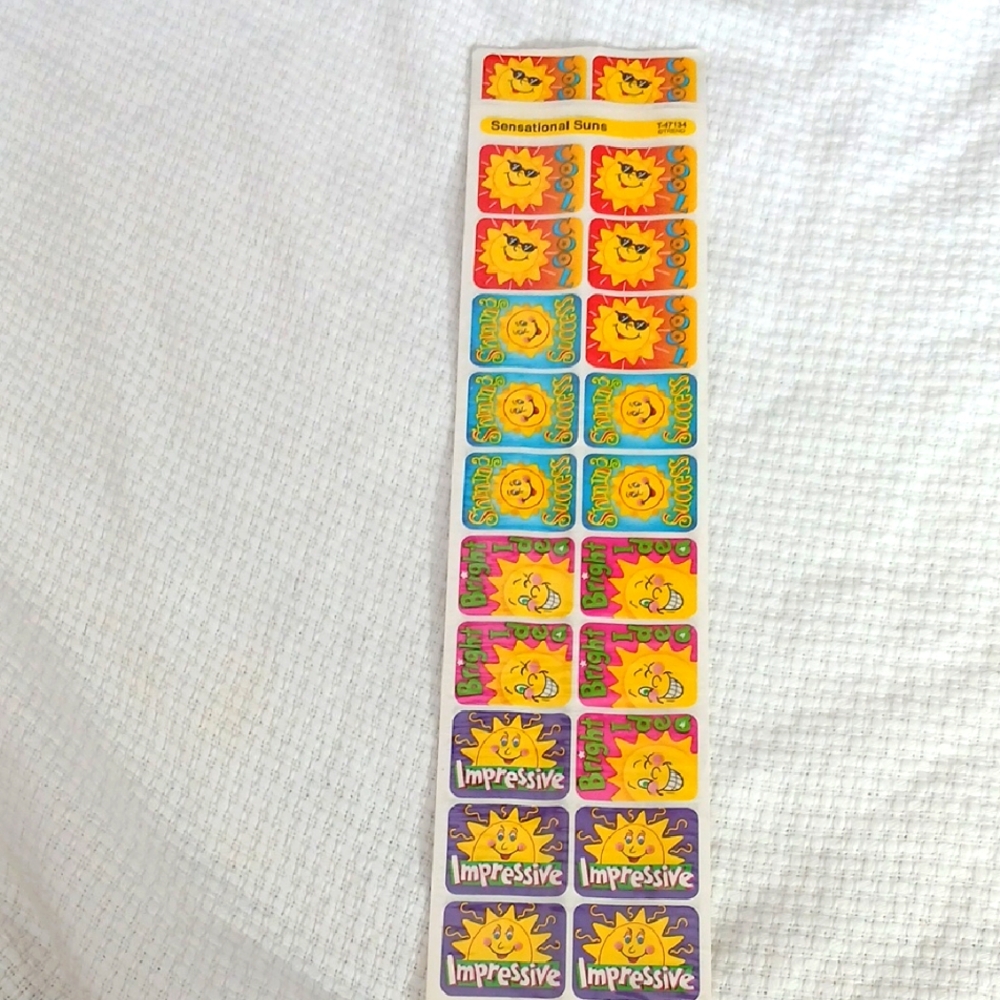 Vintage Trend International Sensational Suns Stickers